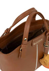 Valentino Hybris Medium Shopper Bag, Tan