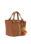 Valentino Hybris Medium Shopper Bag, Tan