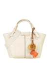 Valentino Hybris Medium Shopper Bag, Cream