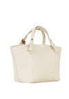 Valentino Hybris Medium Shopper Bag, Cream