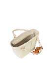 Valentino Hybris Medium Shopper Bag, Cream