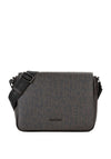Valentino King Re Monogram Flap Over Satchel Bag, Brown