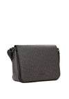 Valentino King Re Monogram Flap Over Satchel Bag, Brown