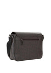 Valentino King Re Monogram Flap Over Satchel Bag, Brown