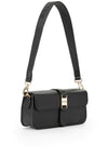 Valentino Eos Flap Over Convertible Shoulder Bag, Black