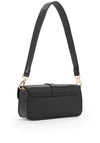 Valentino Eos Flap Over Convertible Shoulder Bag, Black