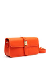 Valentino Eos Flap Over Convertible Shoulder Bag, Orange