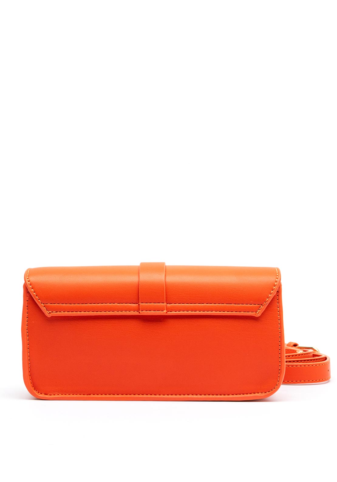 Valentino Eos Flap Over Convertible Shoulder Bag, Orange