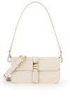 Valentino Eos Flap Over Convertible Shoulder Bag, Cream