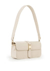 Valentino Eos Flap Over Convertible Shoulder Bag, Cream