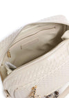 Valentino Gea Di Bauletto Woven Grab Bag, Cream