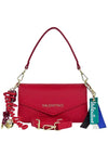 Valentino Pattina RYTA RE Bauletto Woven Grab Bag, Red