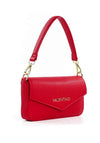 Valentino Pattina RYTA RE Bauletto Woven Grab Bag, Red