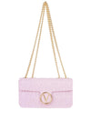 Valentino Pattina Bubble Mini Crossbody Bag, Pink