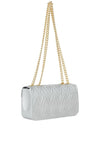 Valentino Pattina Bubble Mini Crossbody Bag, Silver