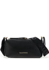 Valentino Faux Leather Crossbody Bag, Nero