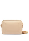Valentino Alexia Pebbled Faux Leather Crossbody Bag, Beige