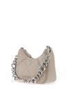 Valentino Cold Quilted Small Shoulder Bag, Beige