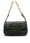 Valentino Quilted Small Flap Over Bag, Militaire