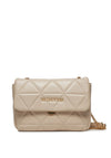 Valentino Carnaby Quilted Shoulder Bag, Ecru