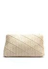 Valentino Quilted Clapham Shoulder Bag, Ecru