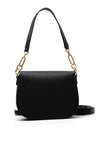Valentino Princesa Flap Over Shoulder Bag, Black