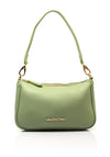 Valentino Never Pebbled Shoulder Bag, Green