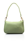 Valentino Never Pebbled Shoulder Bag, Green