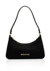 Valentino Kelly Denim Baguette Shoulder Bag, Denim Black