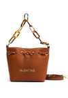 Valentino Bercy Nero Small Bucket Bag, Cuoio
