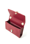 Valentino Evissa Clutch, Burgundy