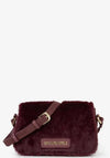 Valentino Iceland Small Flap Crossbody Bag, Wine