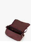 Valentino Iceland Small Flap Crossbody Bag, Wine