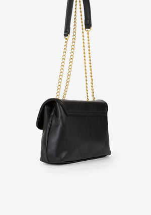 Valentino Paige Medium Quilted Crossbody Bag, Black