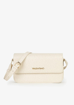 Valentino Rossy Medium Crossbody Bag, Cream