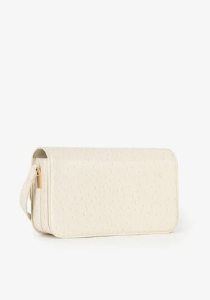 Valentino Rossy Medium Crossbody Bag, Cream