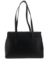 Valentino Medium Divina Satchel Bag, Black