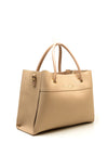 Valentino Alexia Medium Satchel Bag, Ecru