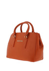 Valentino Zero Medium Satchel Bag, Orange