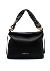 Valentino Medium Ring Shopper Bag, Black