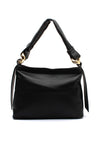 Valentino Medium Ring Shopper Bag, Black
