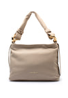 Valentino Medium Ring Shopper Bag, Ecru