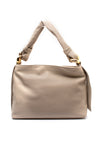 Valentino Medium Ring Shopper Bag, Ecru
