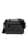 Valentino Tyrone Flap Over Crossbody Bag, Black Multi