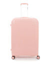 Valentino Wood 30” 8 Wheel Spinner Suitcase, Powder Pink
