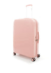 Valentino Wood 30” 8 Wheel Spinner Suitcase, Powder Pink
