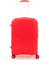Valentino Wood 30” 8 Wheel Spinner Suitcase, Coral