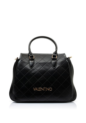 Valentino Nur Large Quilted Grab Bag, Black