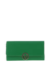 Valentino July Large Logo Wallet, Verde