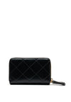 Valentino Nur Re Double Zip Wallet, Black